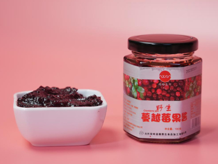野生蔓越莓果酱