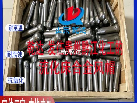 山东乾达 发往贵州黔江化工的流化床合金风帽 生产厂家