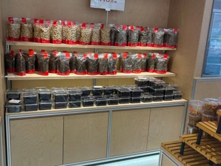 干果展示柜货架定制