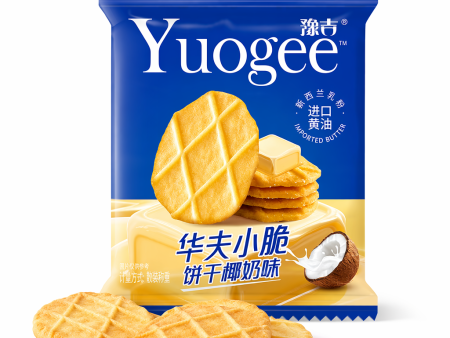 华夫薄脆椰奶味