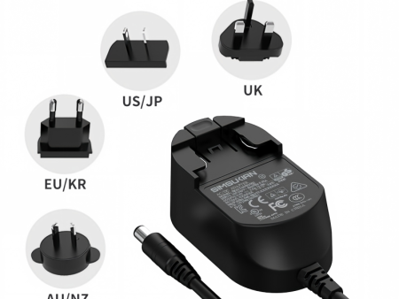 15W 18W 24W detachable country plug power adapter-SK02T 
