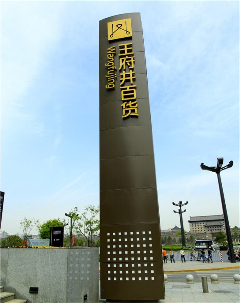 精神堡垒导视牌
