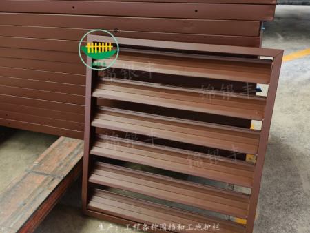 高层建筑锌钢百叶窗 厂家 图片