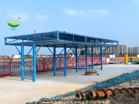 钢筋棚 钢筋加工棚 钢筋防护棚 河南本地钢筋加工防护