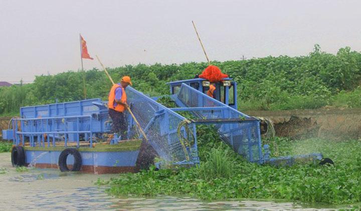 贵州水上垃圾收集船 湖泊水草清理机器