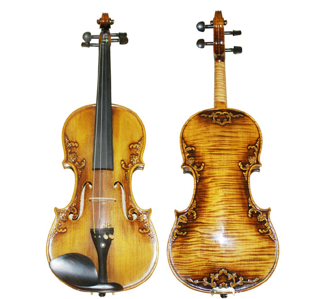 彩色小提琴的形状构造 小提琴的零件组成