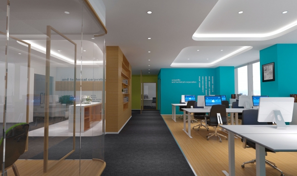 100平米办公室设计装修常见案例