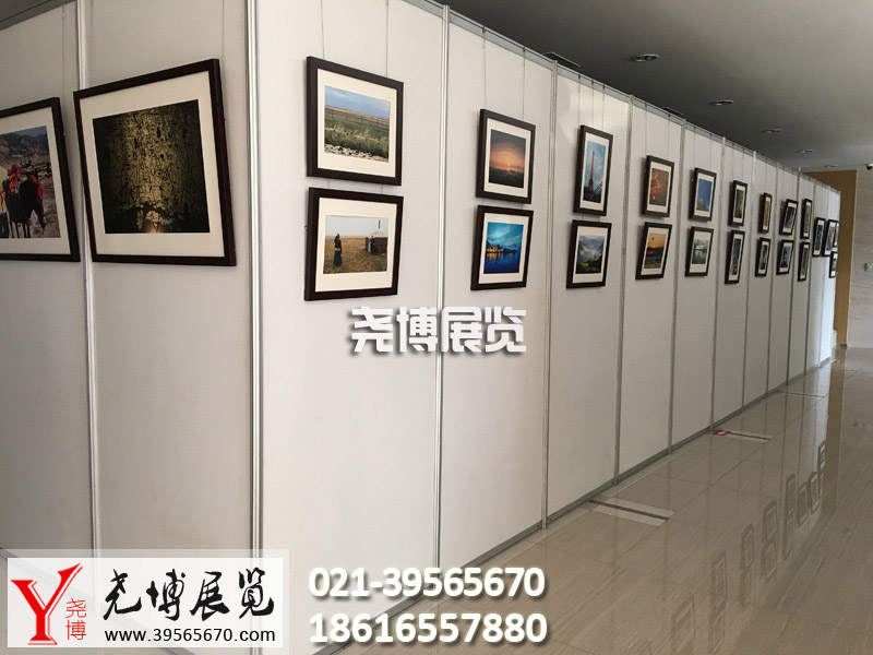 公司摄影展布置,职员工摄影展布置,上海尧博出租搭建