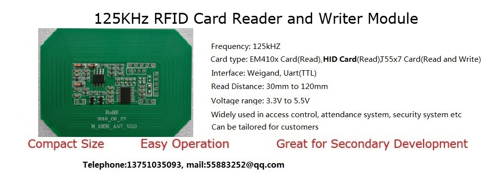 125KHz RFID EM4100 T5557 HID Module with ant.jpg