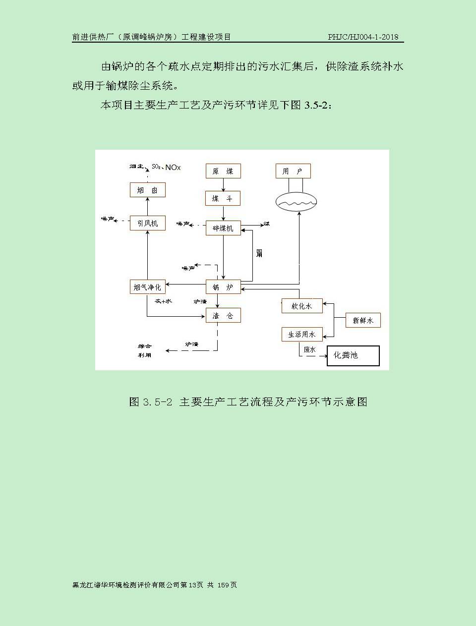 前进供热厂（原调峰锅炉房）工程建设项目环境保护验收|项目公示-黑龙江谱华环境检测评价有限公司