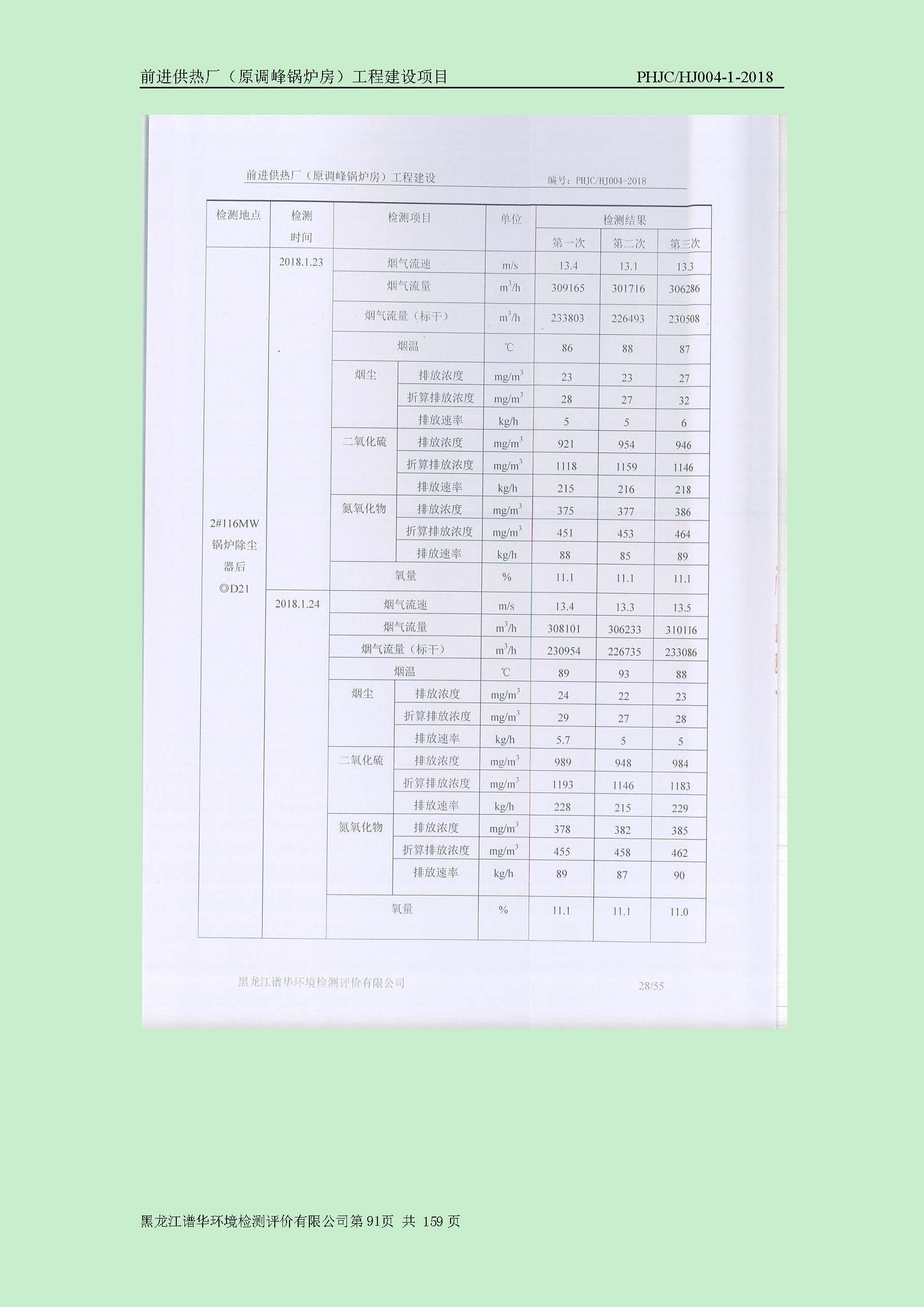 前进供热厂（原调峰锅炉房）工程建设项目环境保护验收|项目公示-黑龙江谱华环境检测评价有限公司