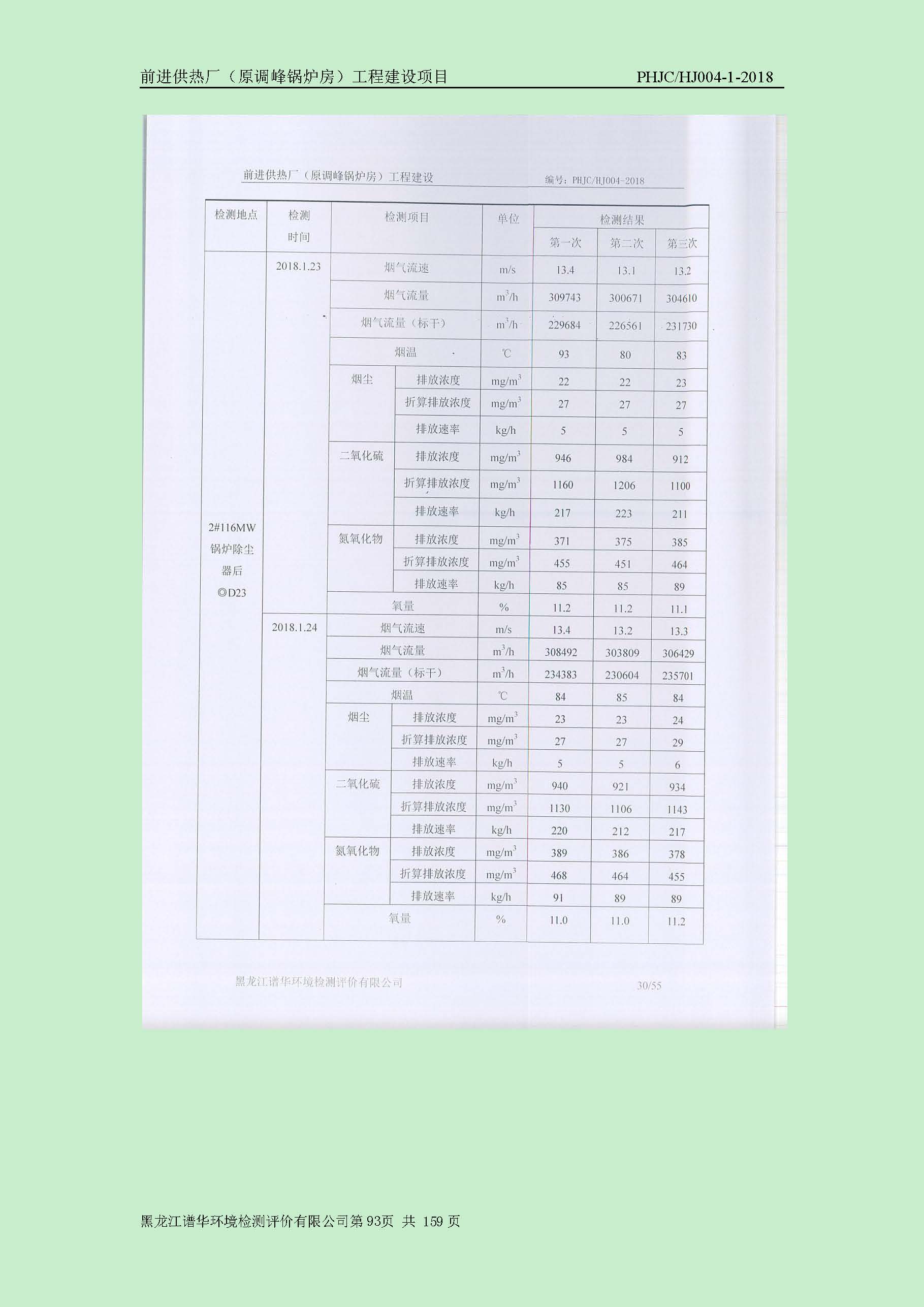 前进供热厂（原调峰锅炉房）工程建设项目环境保护验收|项目公示-黑龙江谱华环境检测评价有限公司