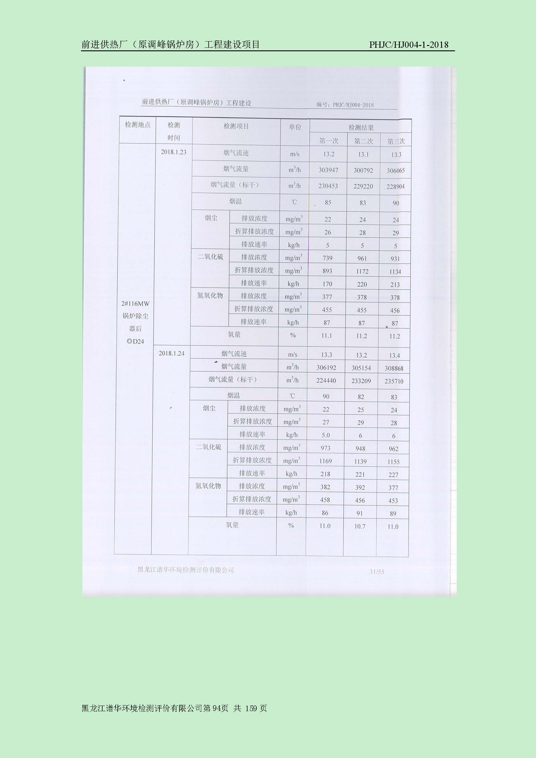 前进供热厂（原调峰锅炉房）工程建设项目环境保护验收|项目公示-黑龙江谱华环境检测评价有限公司