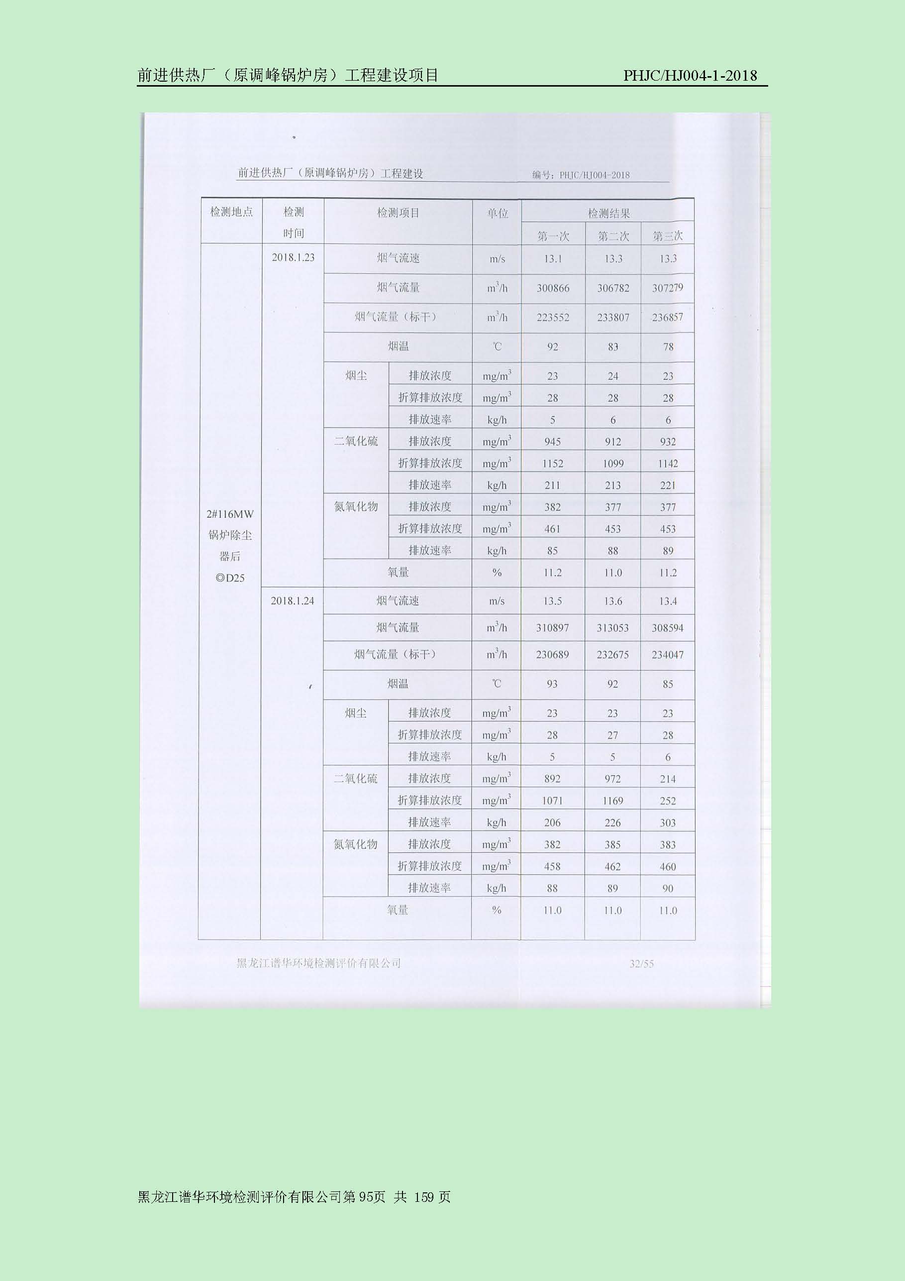 前进供热厂（原调峰锅炉房）工程建设项目环境保护验收|项目公示-黑龙江谱华环境检测评价有限公司