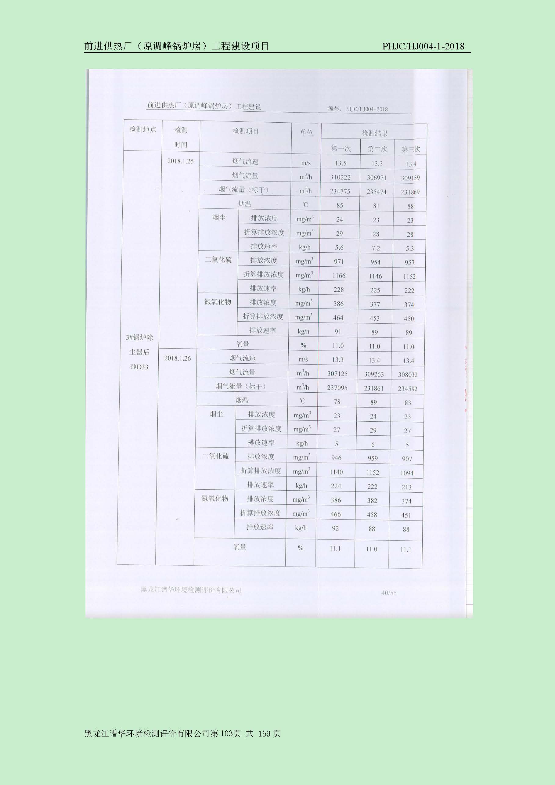 前进供热厂（原调峰锅炉房）工程建设项目环境保护验收|项目公示-黑龙江谱华环境检测评价有限公司