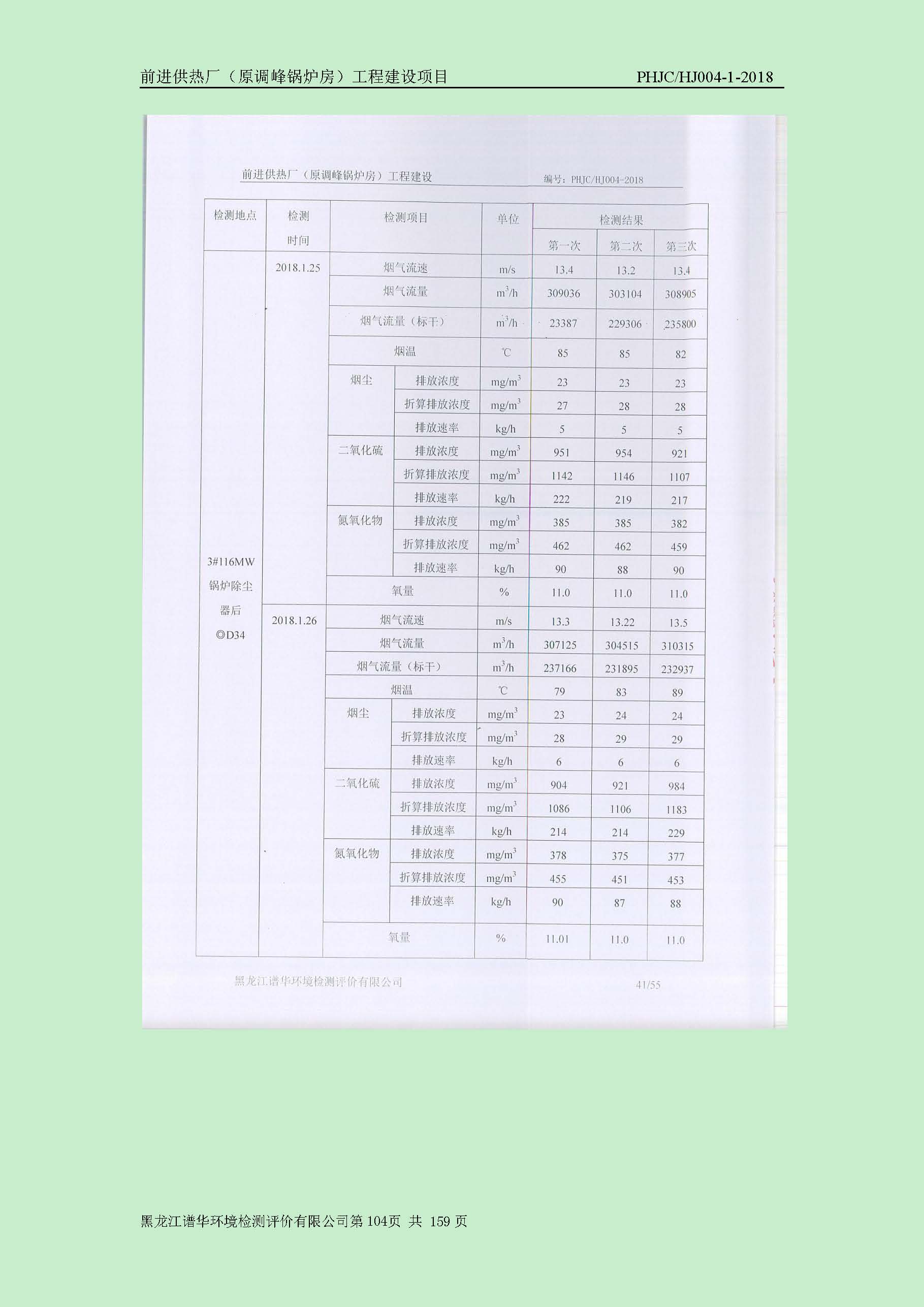 前进供热厂（原调峰锅炉房）工程建设项目环境保护验收|项目公示-黑龙江谱华环境检测评价有限公司