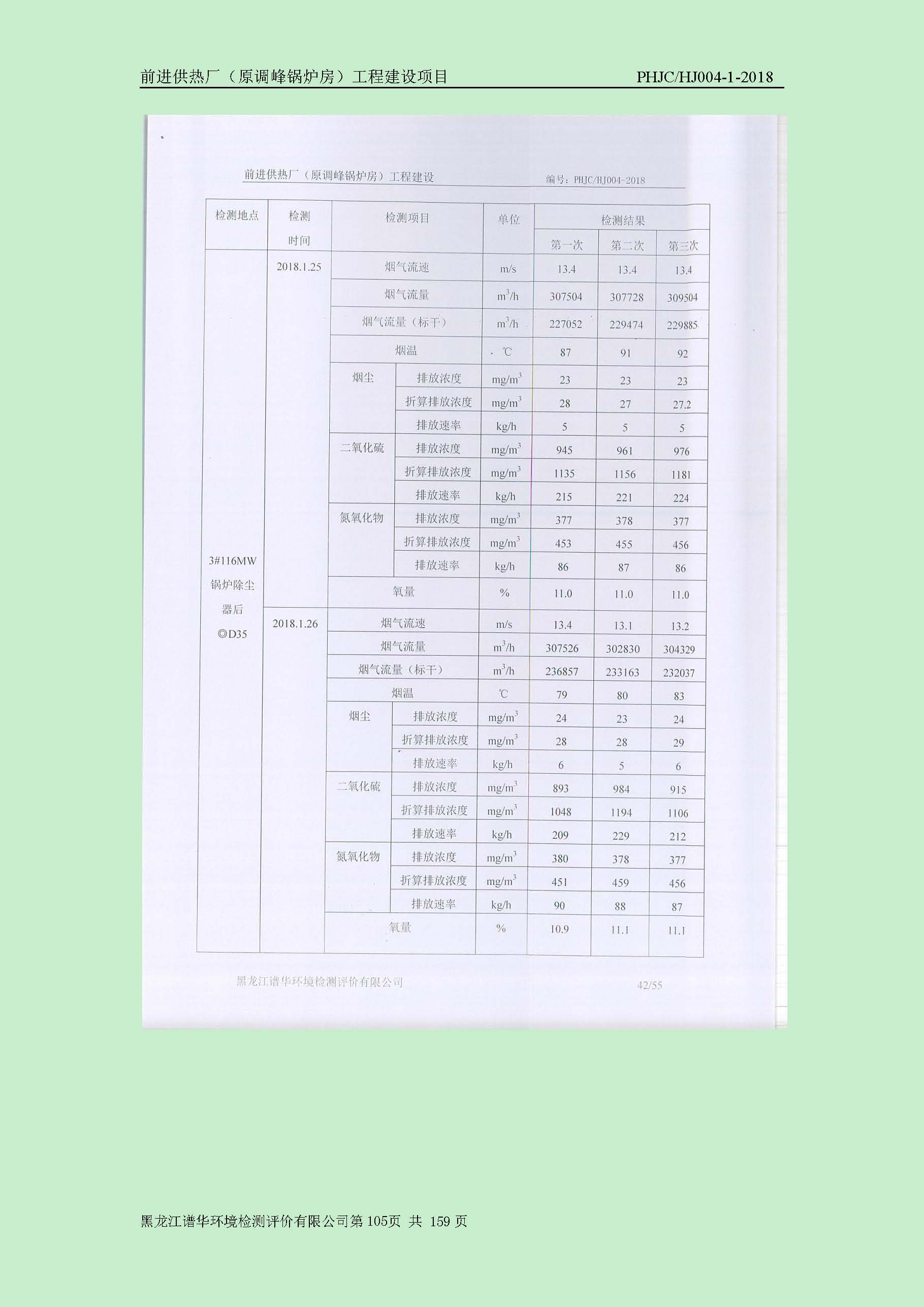 前进供热厂（原调峰锅炉房）工程建设项目环境保护验收|项目公示-黑龙江谱华环境检测评价有限公司