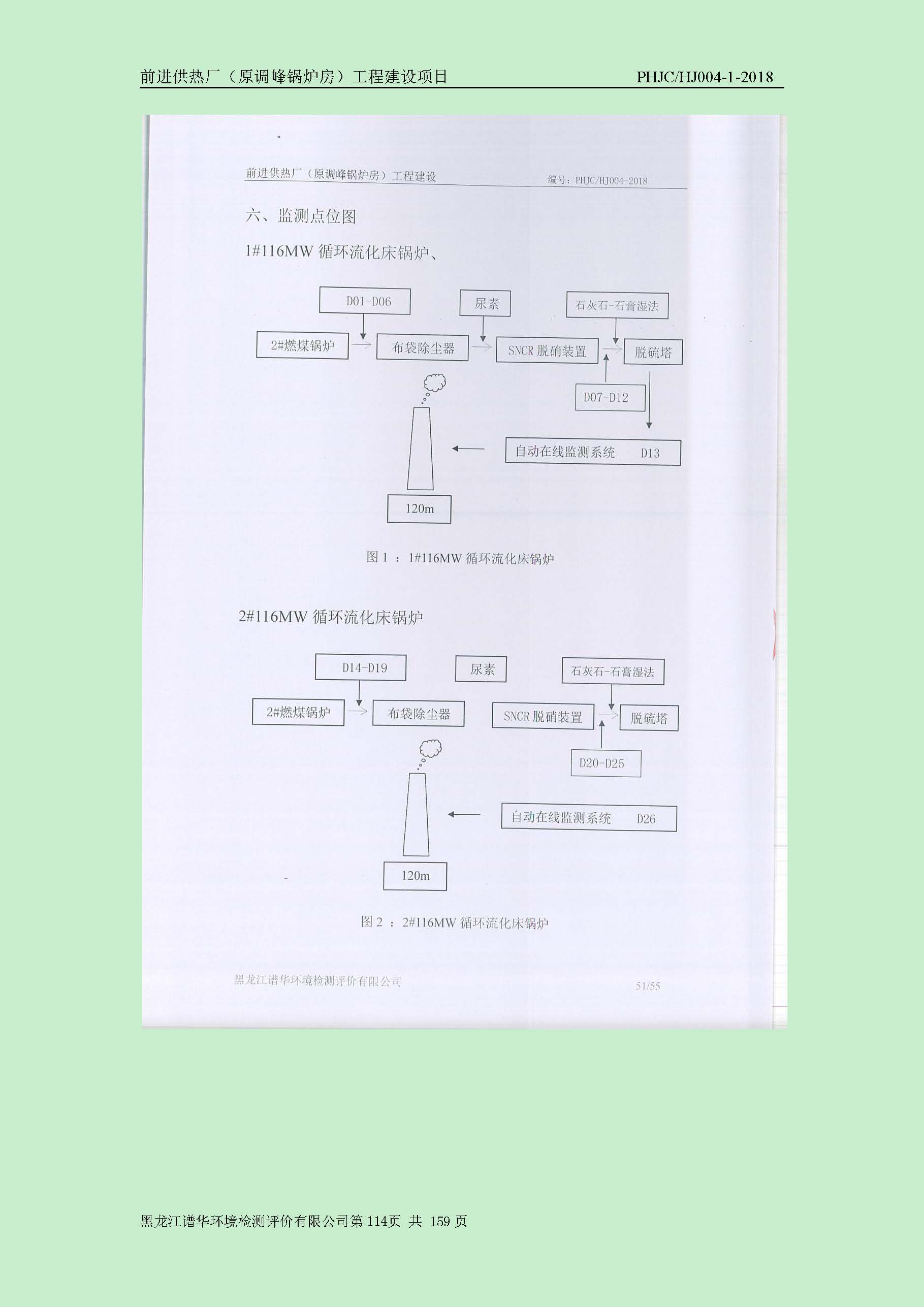 前进供热厂（原调峰锅炉房）工程建设项目环境保护验收|项目公示-黑龙江谱华环境检测评价有限公司