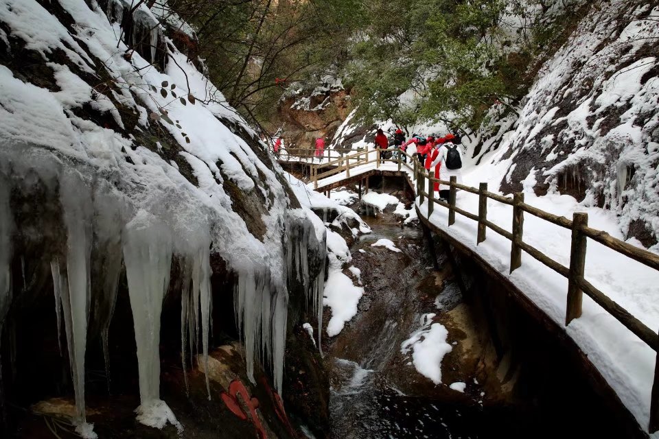 1.29日张文斌雪景图片|景区动态-湖北省丹江太极峡风景名胜旅游开发有限公司