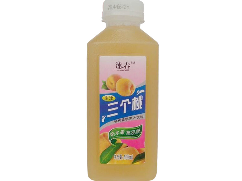 鮮榨黃桃果汁飲料（小瓶），400ml×15瓶/箱|果汁果肉系列-大連永春食品有限公司