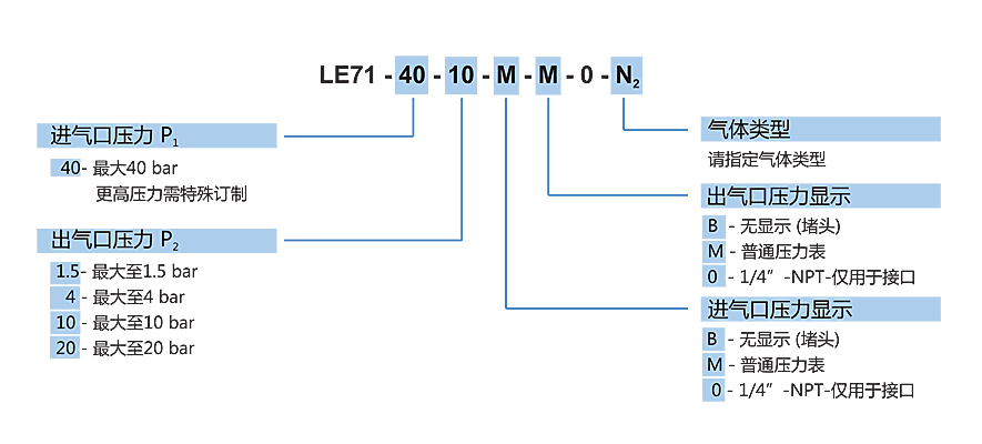 LE71|二级减压阀-南京昊盛实验仪器有限公司