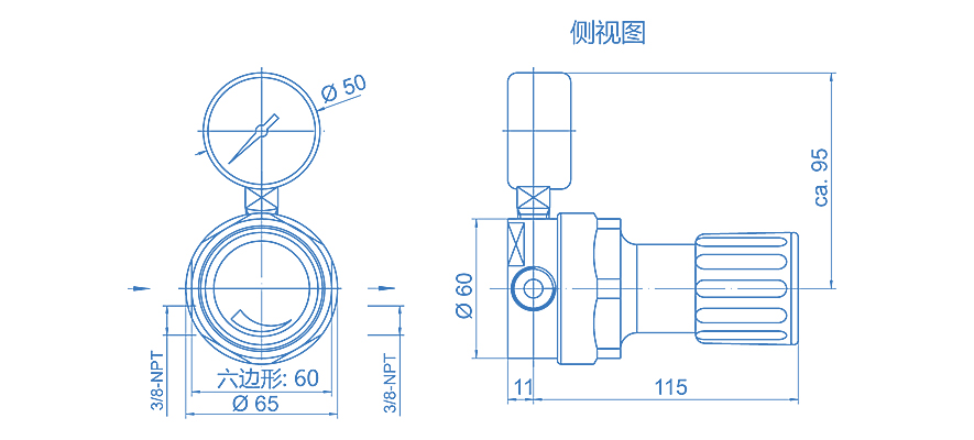 LM71|二级减压阀-南京昊盛实验仪器有限公司