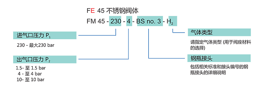 FM 45|一级减压阀-南京昊盛实验仪器有限公司