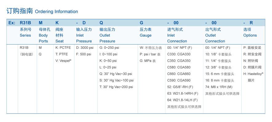 R31B|减压阀-南京昊盛实验仪器有限公司