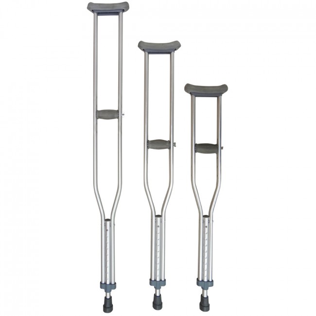 Underarm crutches