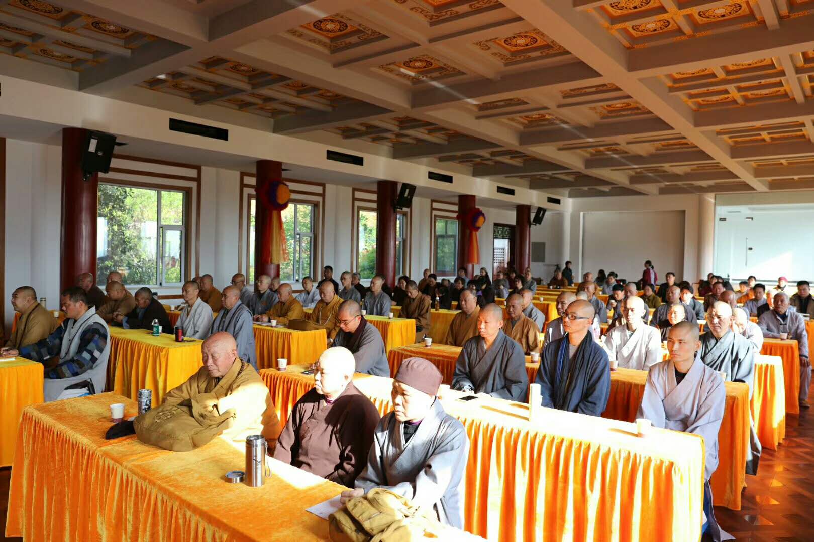 二0一八年南阳市佛协讲经交流会在镇平县鳌圆寺召开|寺院动态-重阳寺