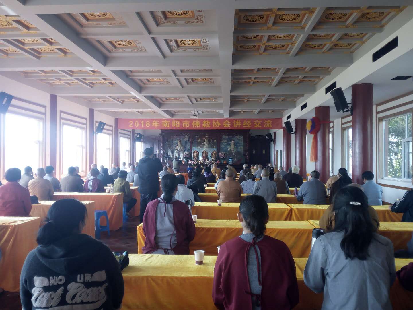 二0一八年南阳市佛协讲经交流会在镇平县鳌圆寺召开|寺院动态-重阳寺