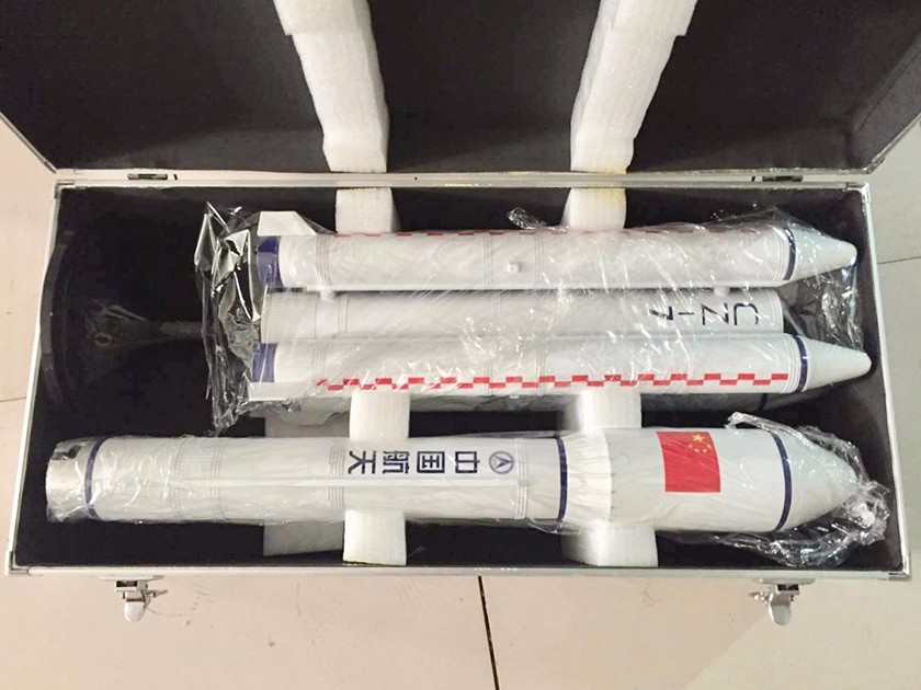 长征7号火箭模型大比例火箭模型1：35、航展用品火箭模型CZ-7|航空航天模型-济南航宇模型有限公司