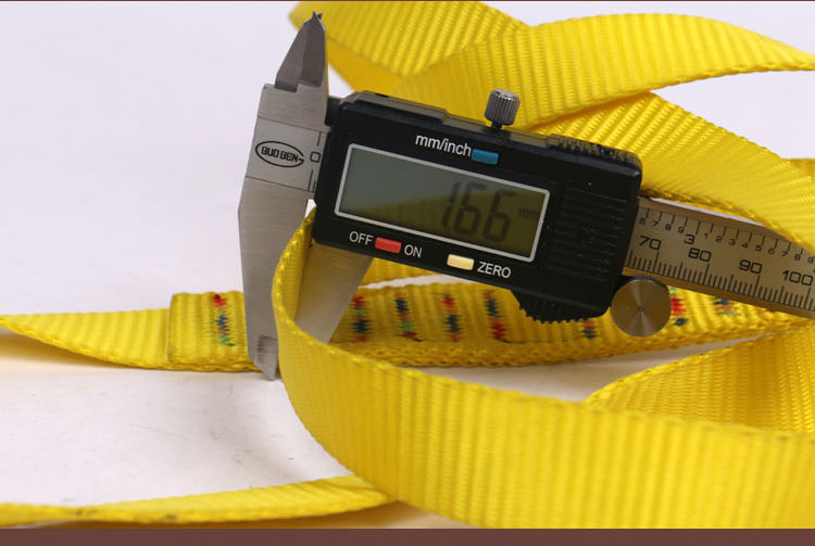環型黃色扁帶|攀巖裝備-江蘇耐特爾繩帶有限公司