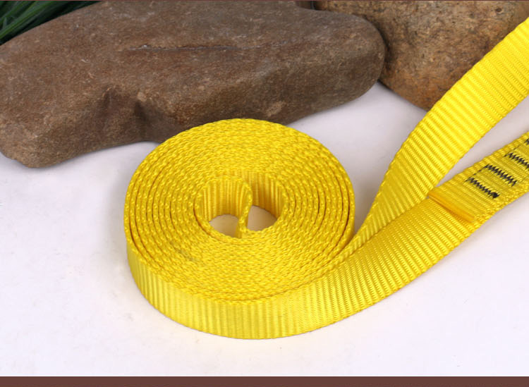 環型黃色扁帶|攀巖裝備-江蘇耐特爾繩帶有限公司