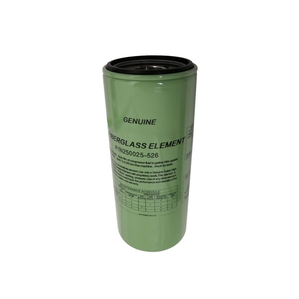 空压机机油过滤器芯 250025-526 适用于 寿力|油滤-新乡猛玛滤清器有限责任公司