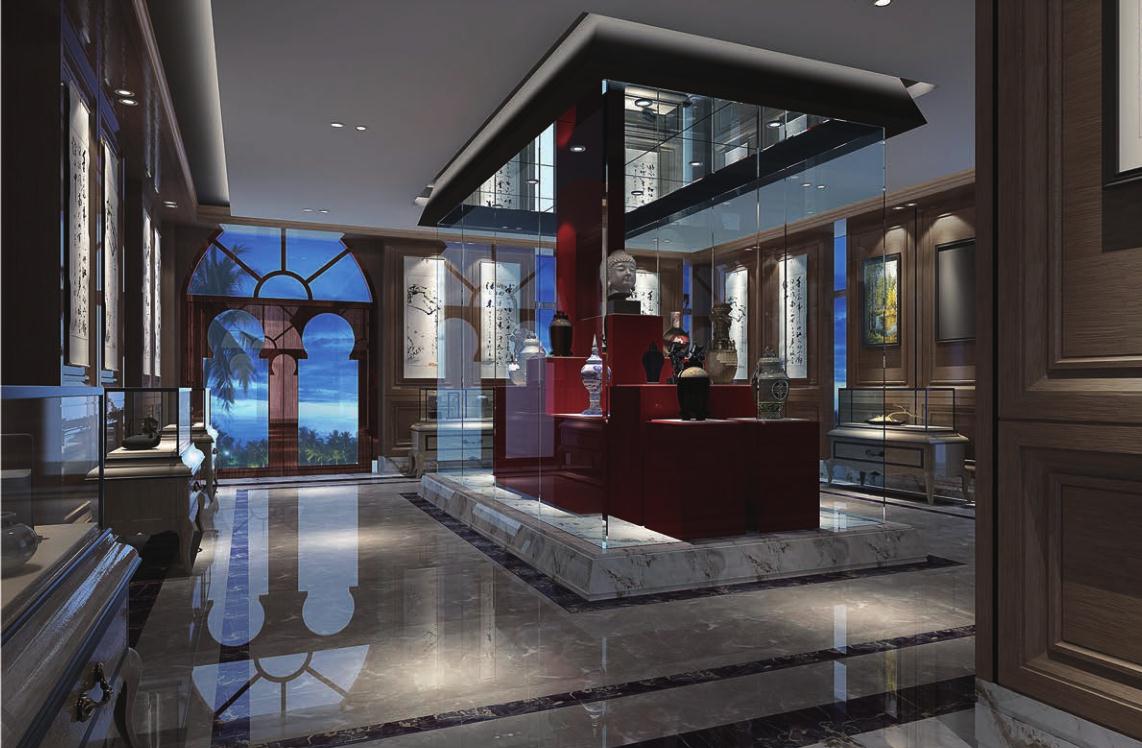 红树林酒店P20展示空间|海口商业设计-海南博淦设计顾问有限公司