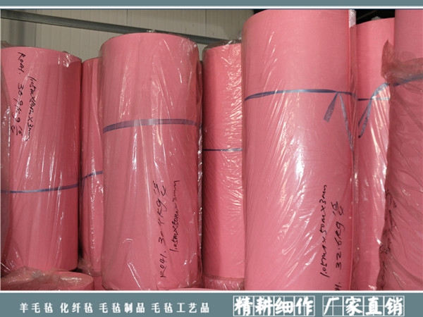 彩色羊毛毡|针刺化纤毛毡系列-南宫市晟隆毛毡有限公司