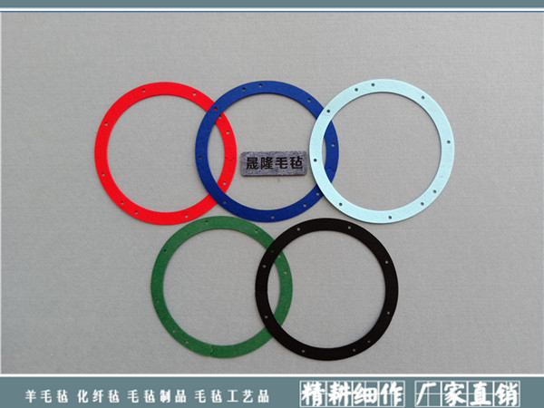 彩色毛毡垫|针刺化纤毛毡系列-南宫市晟隆毛毡有限公司