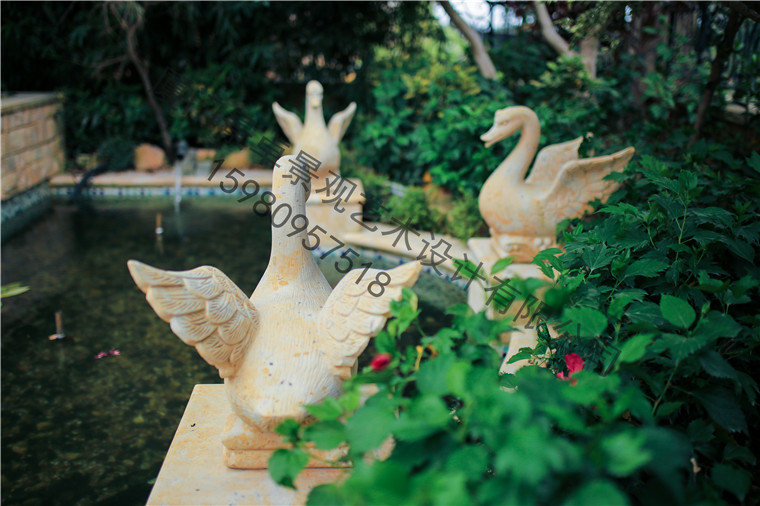 晋江紫湖国际某别墅花园（欧式风格）|案例分享-厦门景卓景观设计工程有限公司