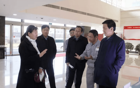 山西省经济和信息化委员会领导到平遥煤化集团调研|新闻资讯-山西宇皓环保纸业有限公司