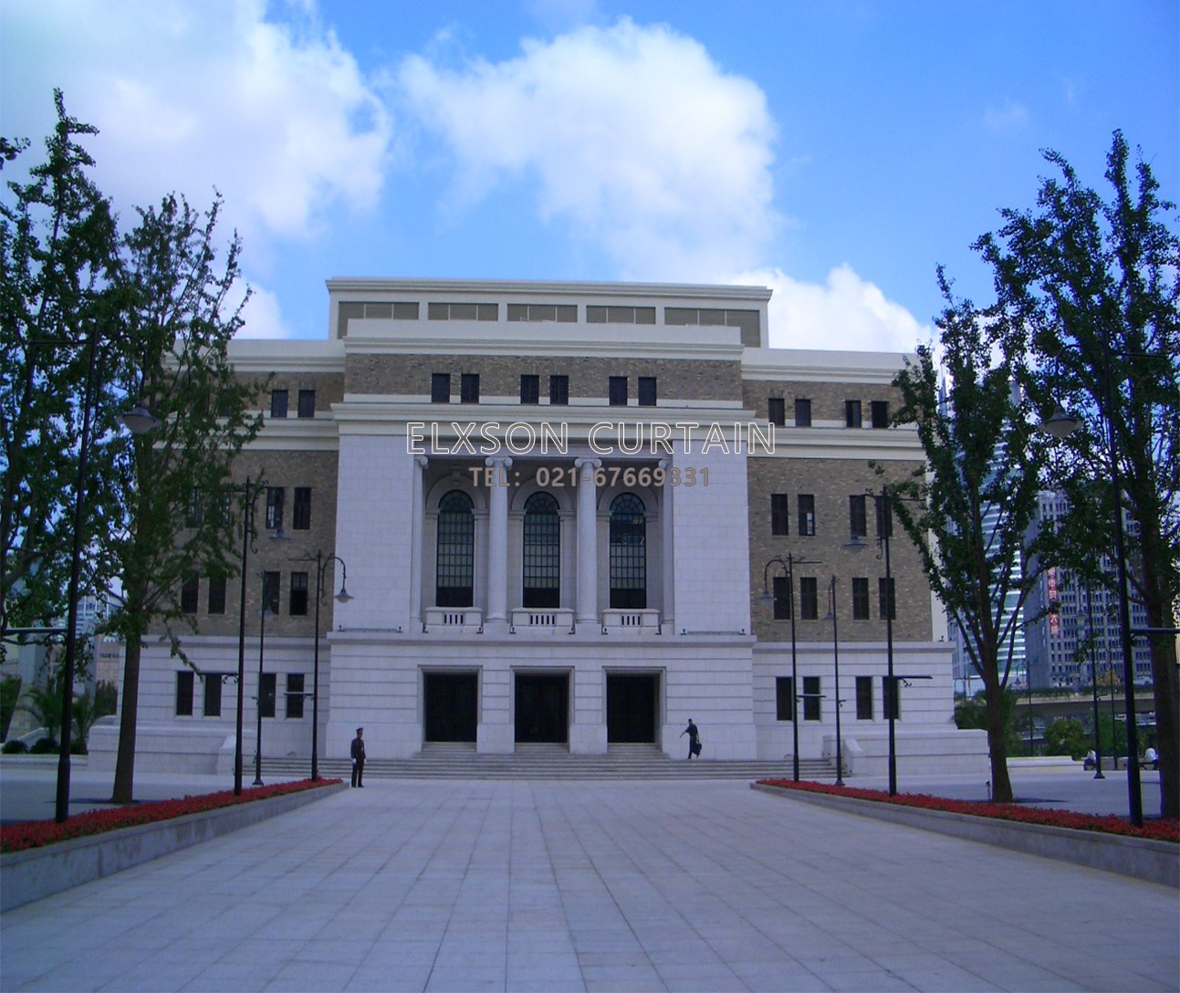 上海音樂廳|最新案例-上海佰優遮陽制品有限公司