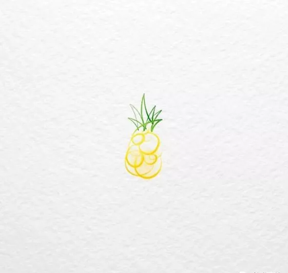 水果小清新纹身图案