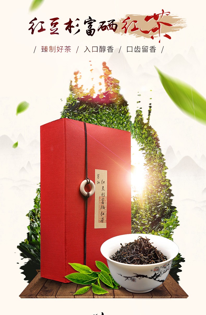红豆杉生态富硒红茶