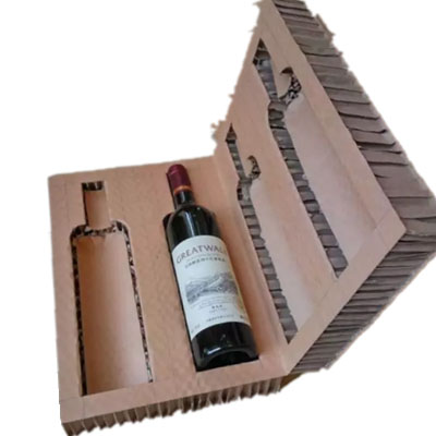 蜂窝纸板用在红酒单瓶、双瓶上的包装|蜂窝纸制品介绍-新乡市新天包装材料有限公司