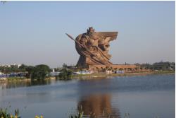 荊州戶外大型雕塑_58米關公像雕塑.jpg