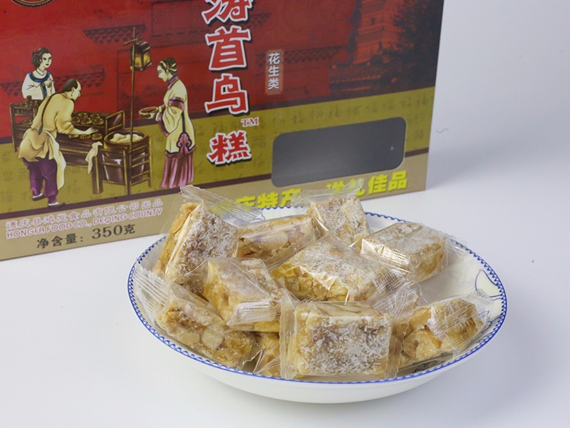 350克鴻濤首烏糕（花生類）|花生糖系列-德慶縣鴻發(fā)食品有限公司