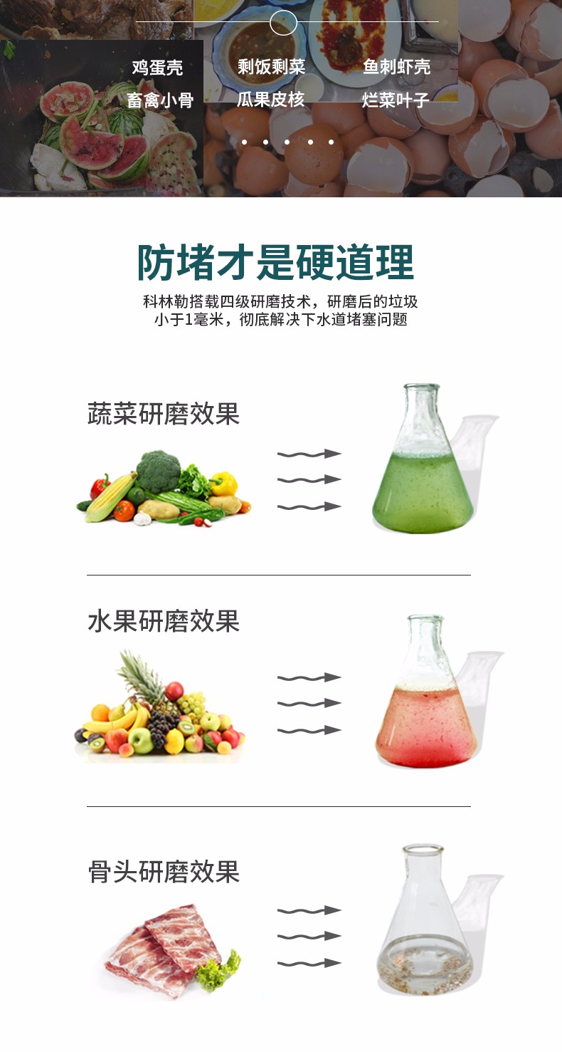 食物垃圾处理器多少钱_厨余垃圾处理器价格