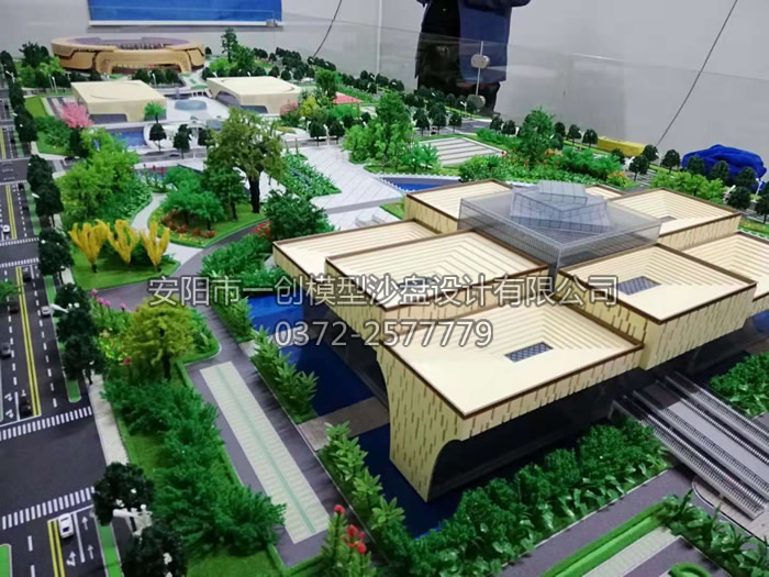 安阳文体中心模型_安阳市一创模型沙盘设计有限公司，安阳模型公司，安阳沙盘公司