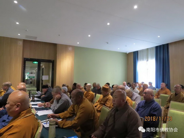 南阳市佛教协会规章制度教风教义培训班开班仪式及圆慈法师的讲话|寺院动态-重阳寺