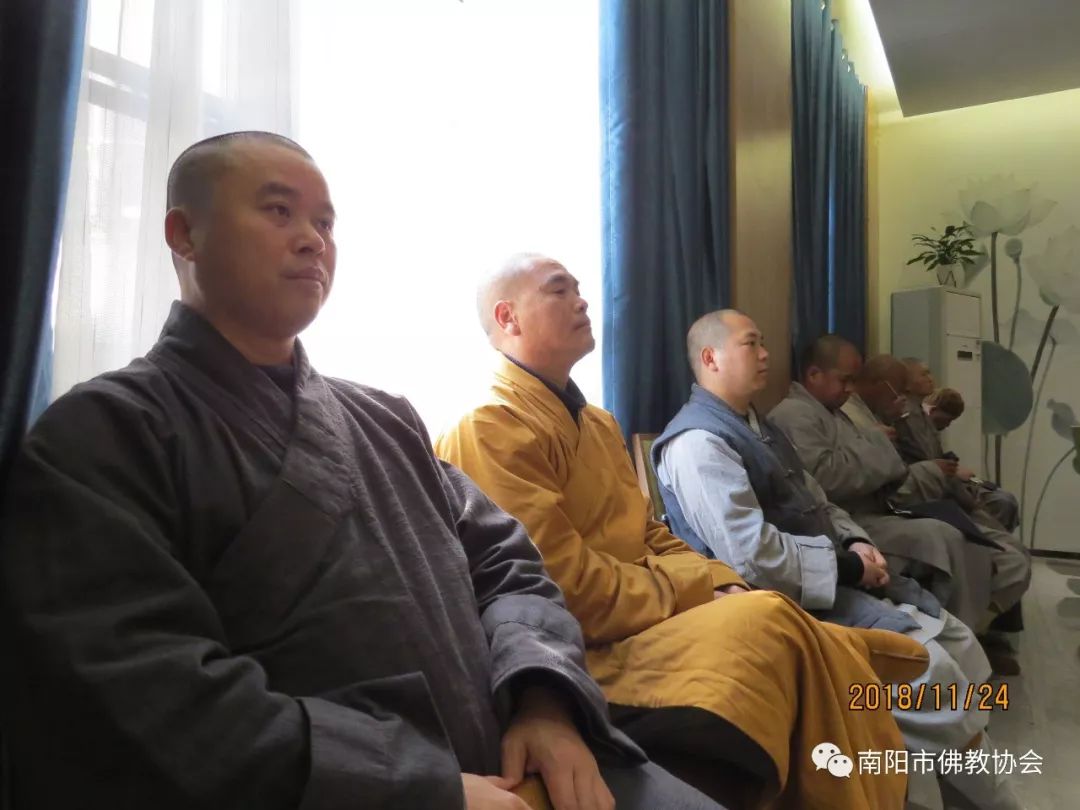 印如法师、心光法师在南阳市佛协规章制度教风教义培训班授课|寺院动态-重阳寺